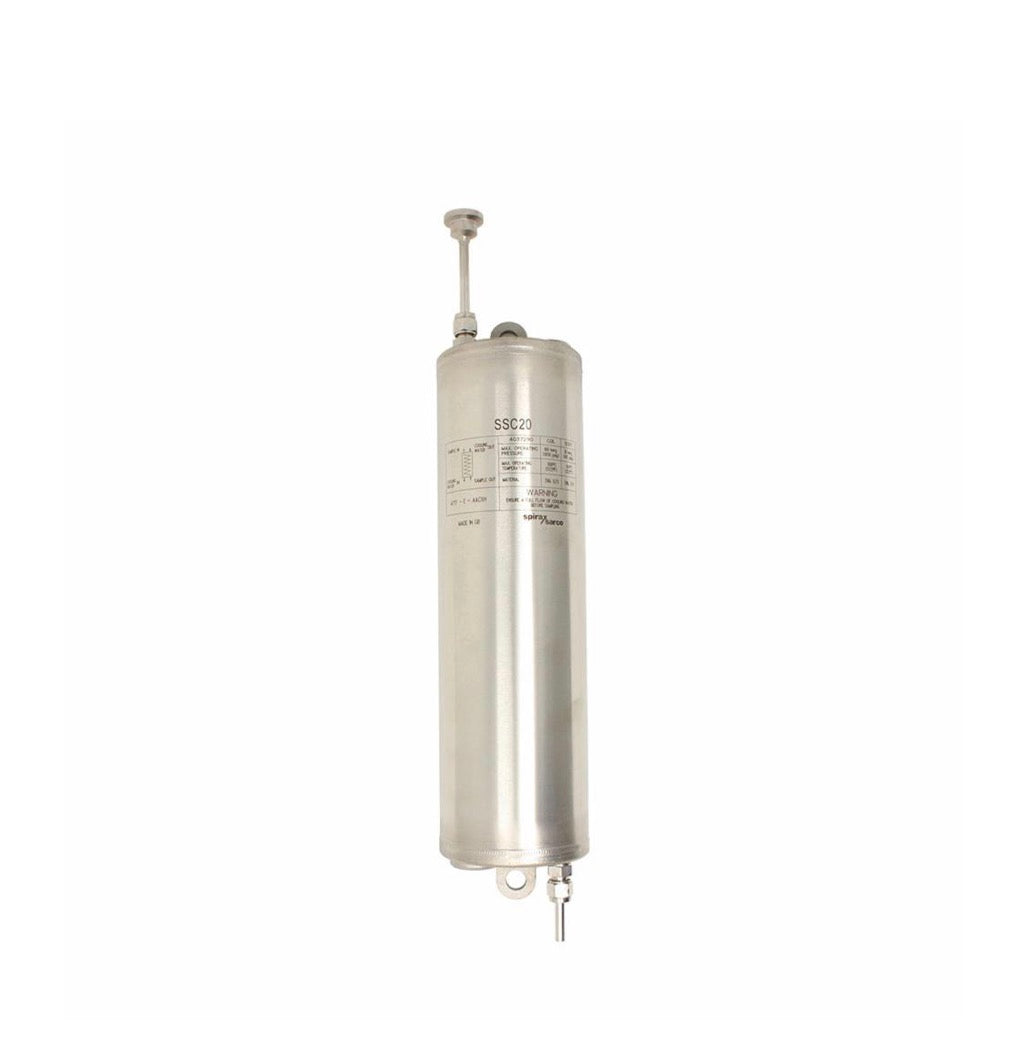 Spirax Sarco 4037290, SSC20 Sanitary Sample Cooler, 1/2 in Cold Water Inlet, Austenitic Stainless Steel