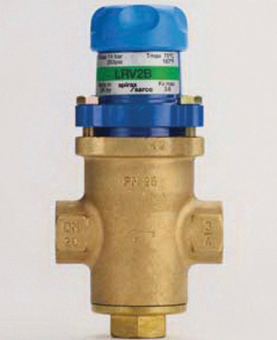 Spirax Sarco 0014361 LRV2S Direct Operated Pressure Regulator With Stainless Steel Bellows, 1/2 in Nominal, FNPT End Style, 5 to 25 psig Pressure