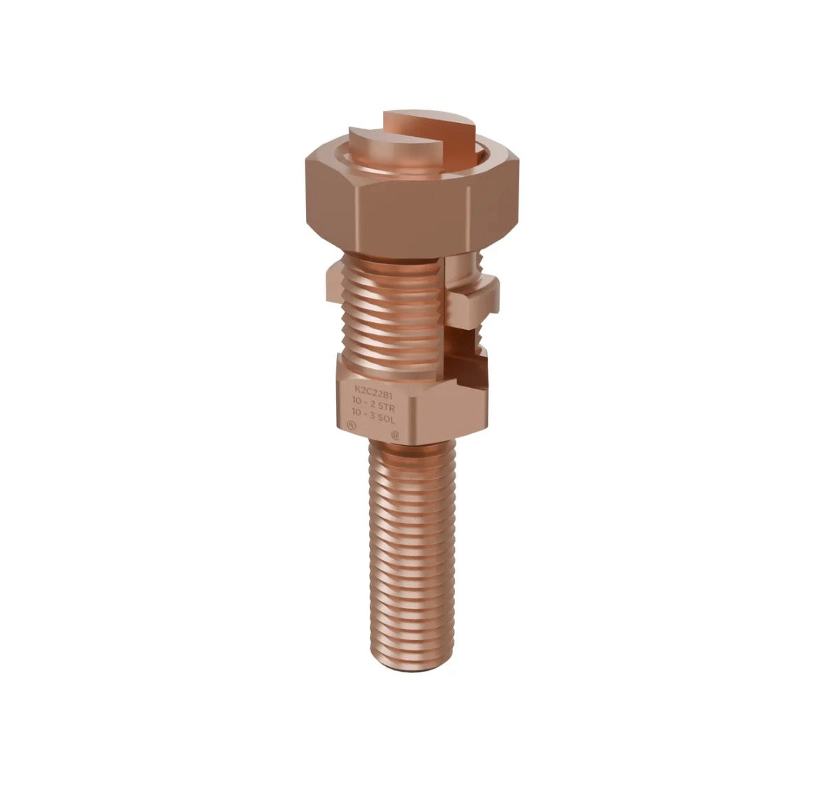 K2C22B1, SERVIT POST Mechanical Connector, 2 Cables to Flat