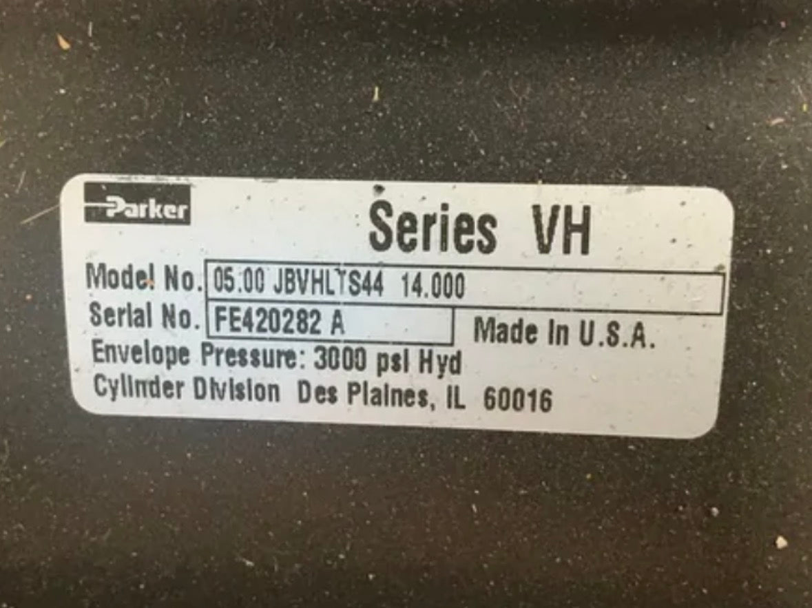 Parker Hydraulic Cylinders, Very Heavy Duty - Series VH 5” Bore 14 Stroke