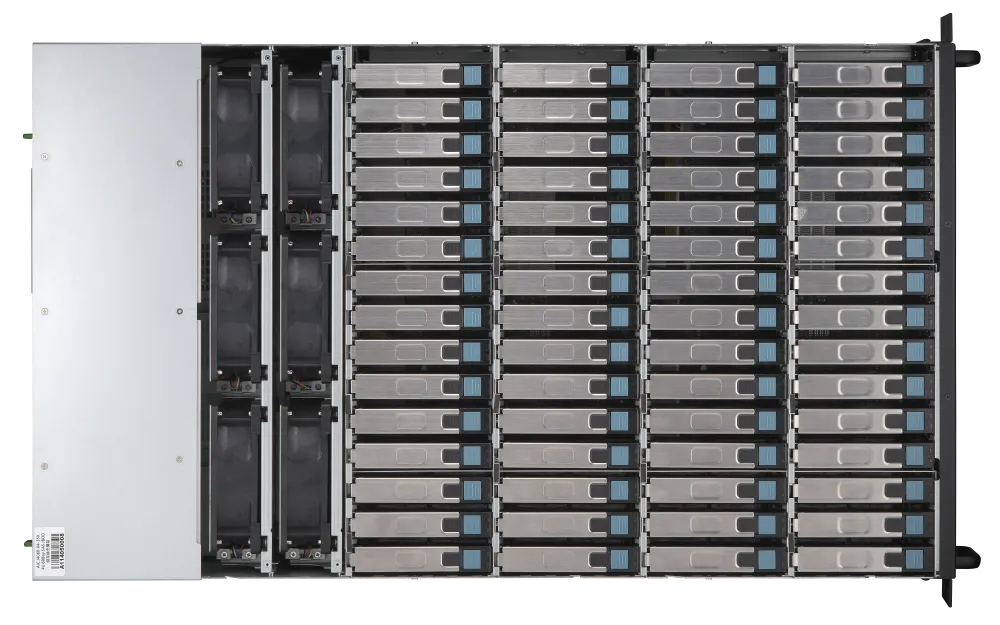 TL-R6020SEP-RP-US QNAP 60Bay 4U Rackmount SAS 12GBPS Hi-Density Jbod/SAS Expander/2.5/3.5"SAS 12GBPS