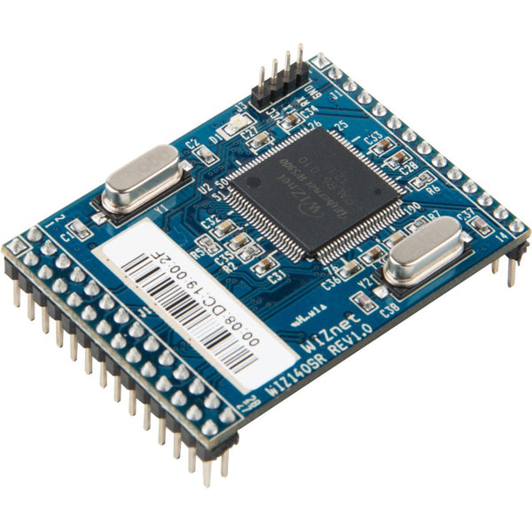 WIZ140SR
Module: Ethernet; 3.3VDC; UART x4; 2.54mm; pin header