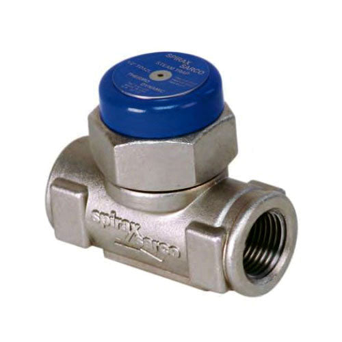 Spirax Sarco Thermo-Dynamic® 54771C, TD52L Steam Trap, 1/2 in, NPT, 800 deg F, 600 psi, Stainless Steel
